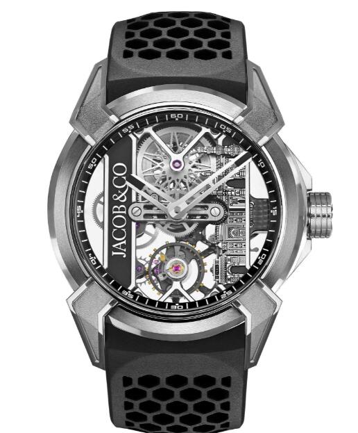 Jacob & Co Epic X Titanium Black Neoralithe Inner Ring EX110.20.AM.AA.ABRUA Replica watch